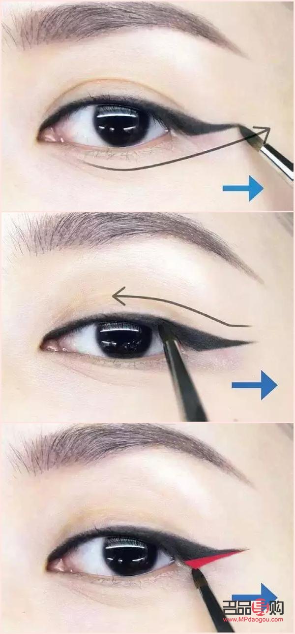 眼线基础画法(眼线基础画法视频)
