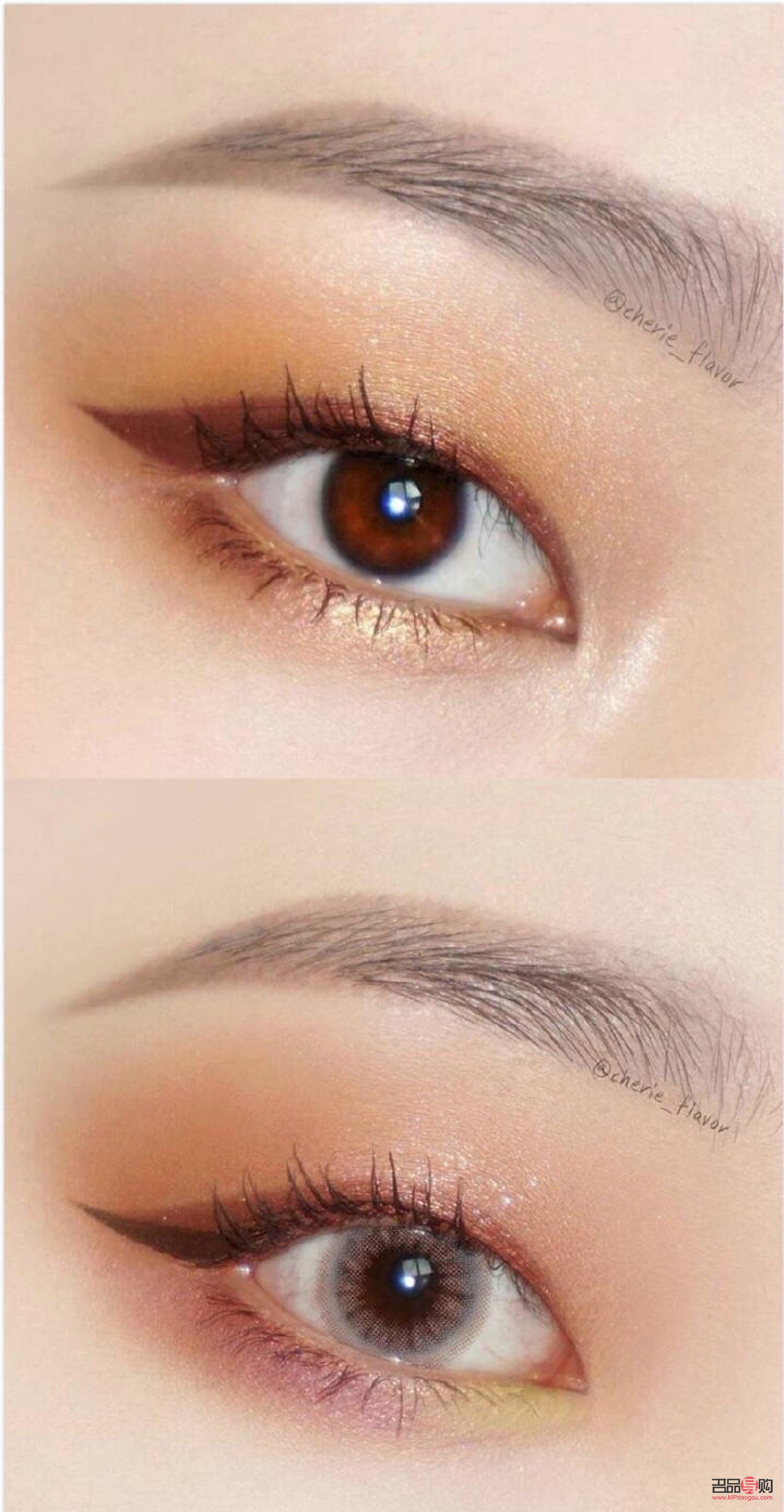 单眼皮适合什么颜色的眼影(单眼皮适合什么颜色的眼影盘)