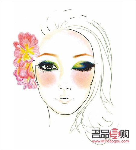 结婚彩妆怎么画(结婚彩妆怎么画图片)