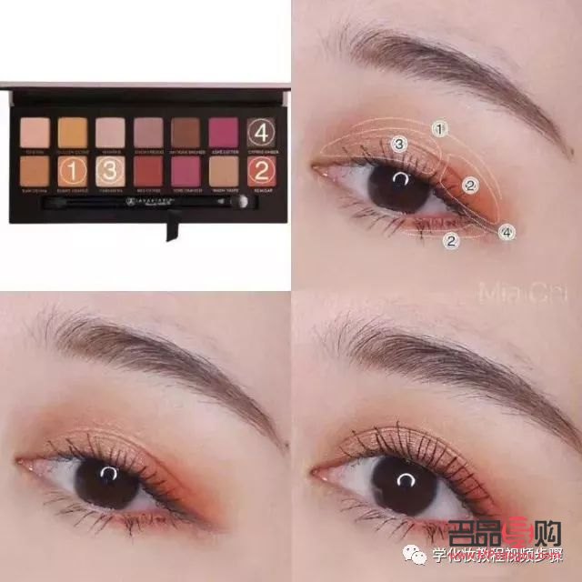 眼影使用教程(眼影使用教程?)