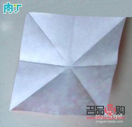 手工折纸礼物盒教程