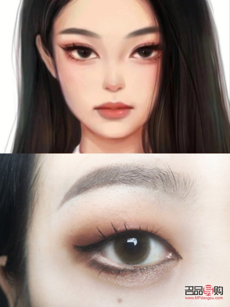 单眼皮淡妆眼影怎么画才好看(单眼皮淡妆眼影怎么画才好看图片)