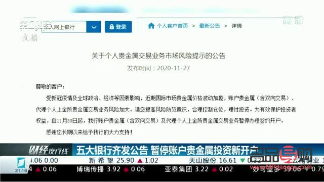 银行停止纸黄金开户(银行停止纸黄金开户了吗)