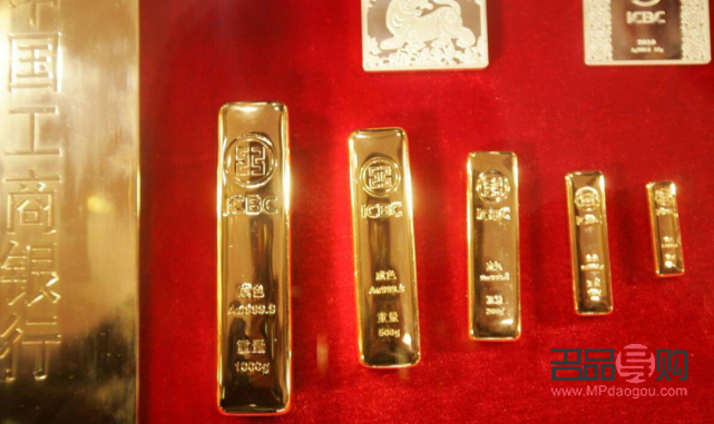 中国工商银行黄金金条卖出价(工商银行卖金条多少钱一克)