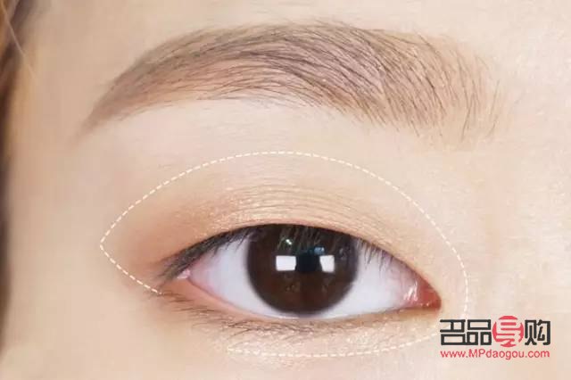 内双眼皮眼影画法大揭秘