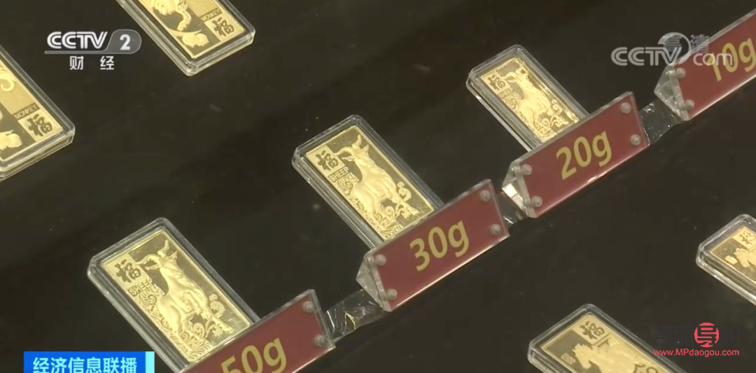 菜百投资金条价格走势分析