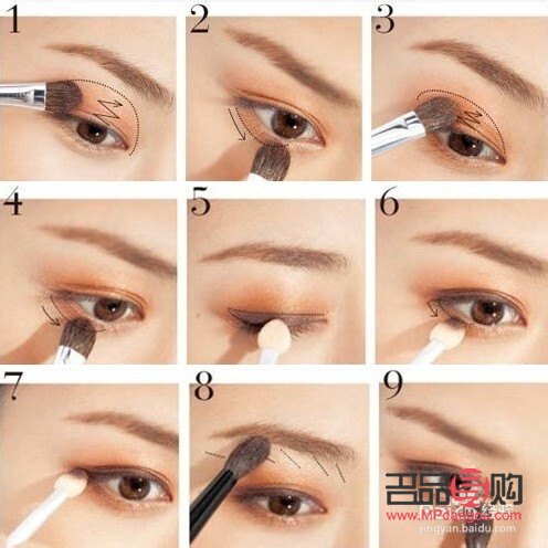 眼妆正确步骤顺序图(眼妆正确步骤顺序图)