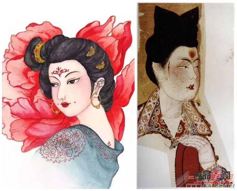 <h3>古代彩妆怎么画</h3>