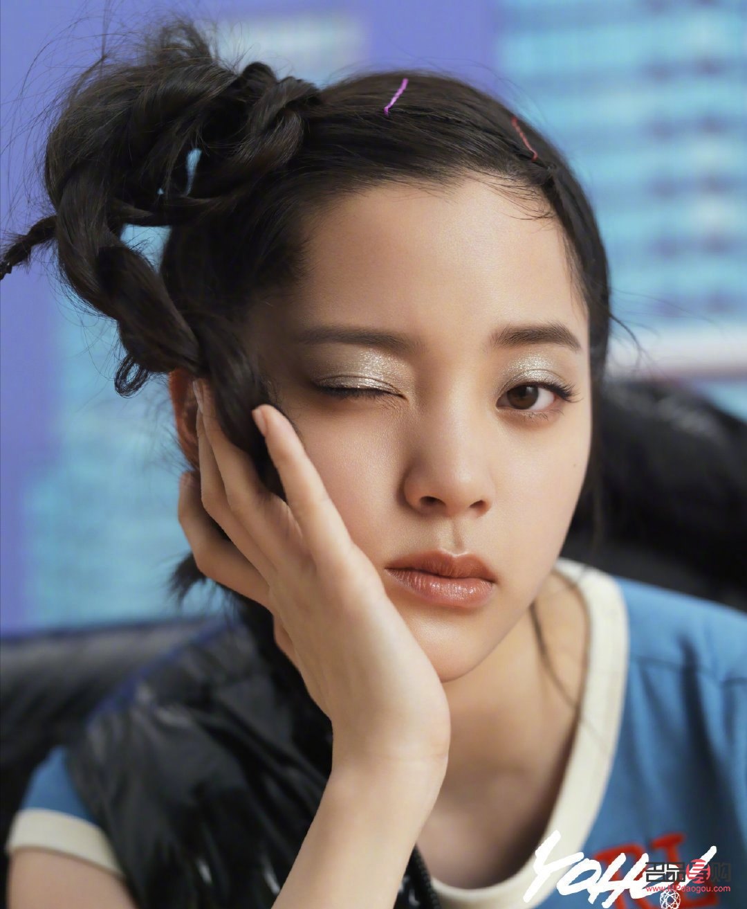 孩子眼影图片(孩子眼影图片可爱)