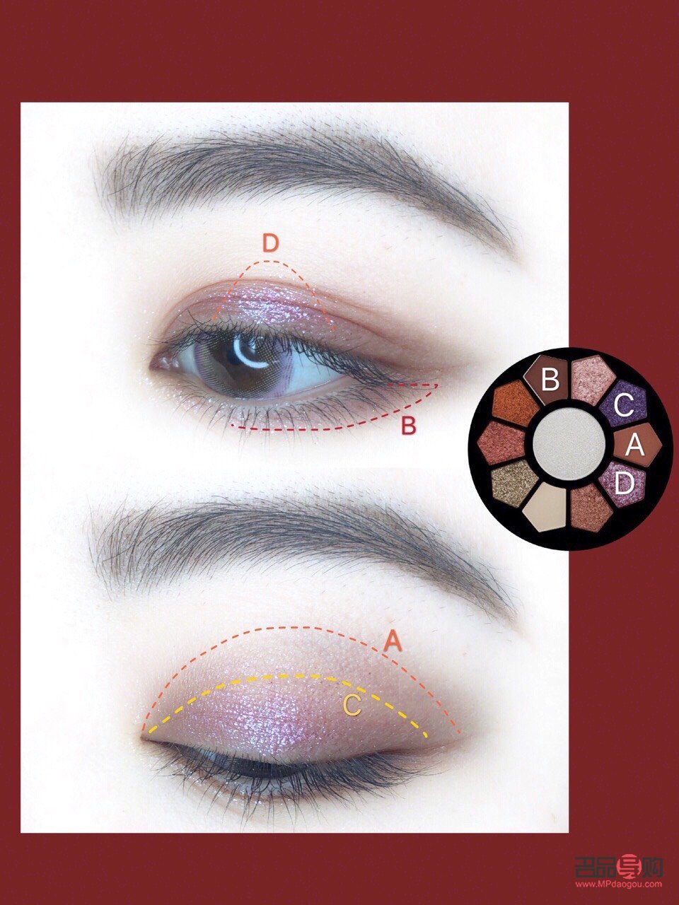 初学者画眼影步骤图解大全(初学者画眼影步骤图解大全集)