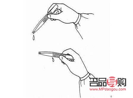 美容镊子的正确使用方法
