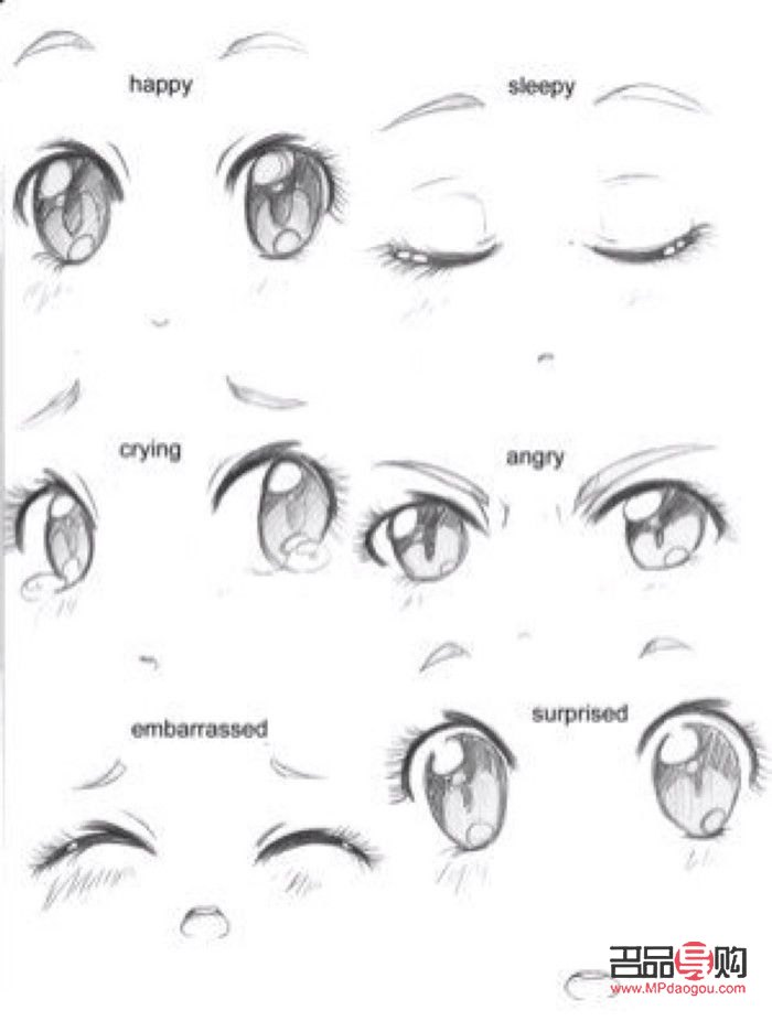 动漫人物眼睛绘画(动漫人物眼睛绘画教程)