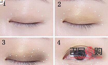 <h3>简单又好看的眼影涂抹技巧</h3>
