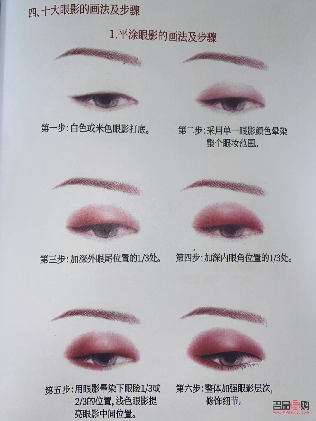 画眼影技巧(画眼影技巧 初学化妆视频)