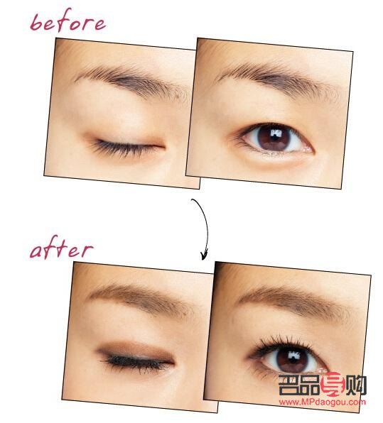 内双厚眼皮眼妆教程：打造魅力电眼