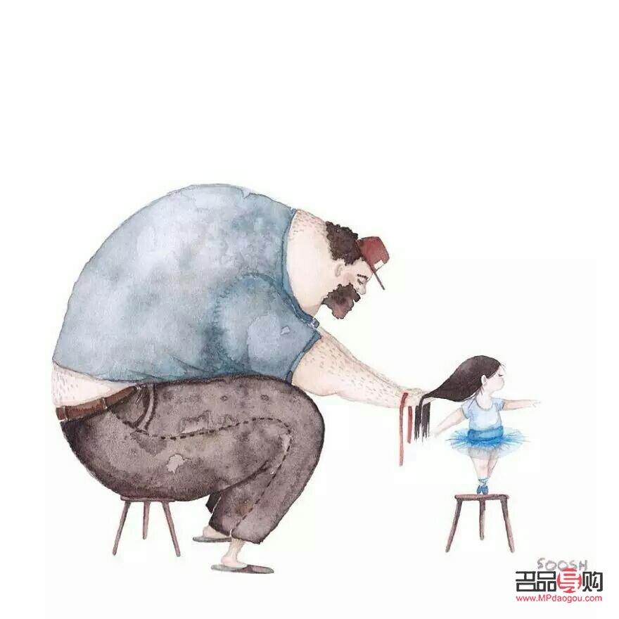 女儿送给爸爸的特别礼物