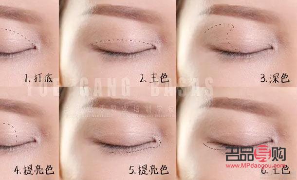 涂眼影的教程(涂眼影的教程视频)