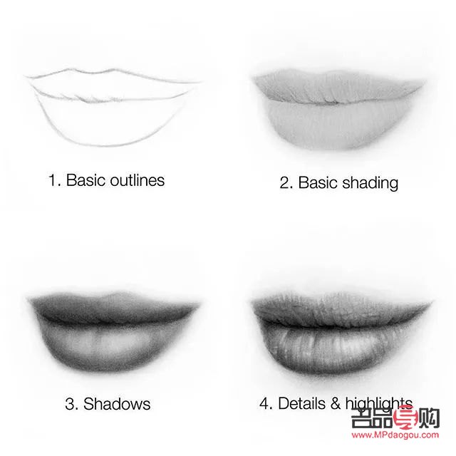 彩妆嘴唇怎么画