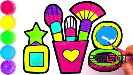 如何涂画彩妆瓶子(如何涂画彩妆瓶子视频)