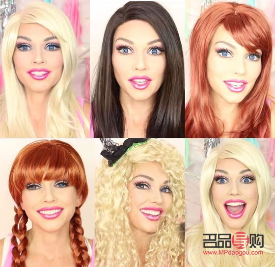 芭比大眼综合术后7天恢复图(芭比大眼综合前后对比)