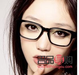 圆形脸适合戴什么眼镜
