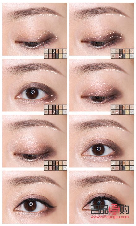 <h3>眼影怎么用:步骤详解</h3> <h3>眼影怎么用:步骤详解</h3>