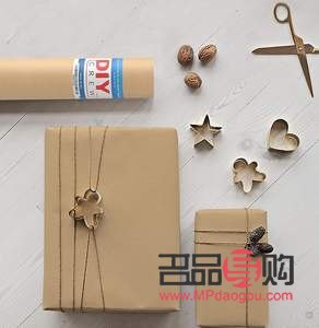 拆箱礼物包装纸怎么放