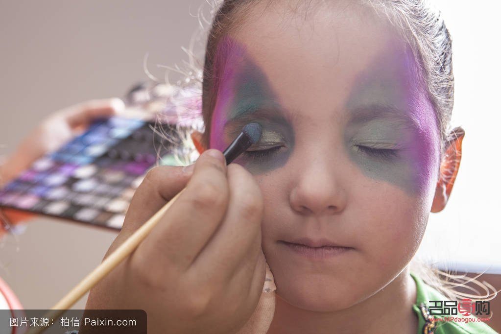 儿童舞台妆眼妆花样图