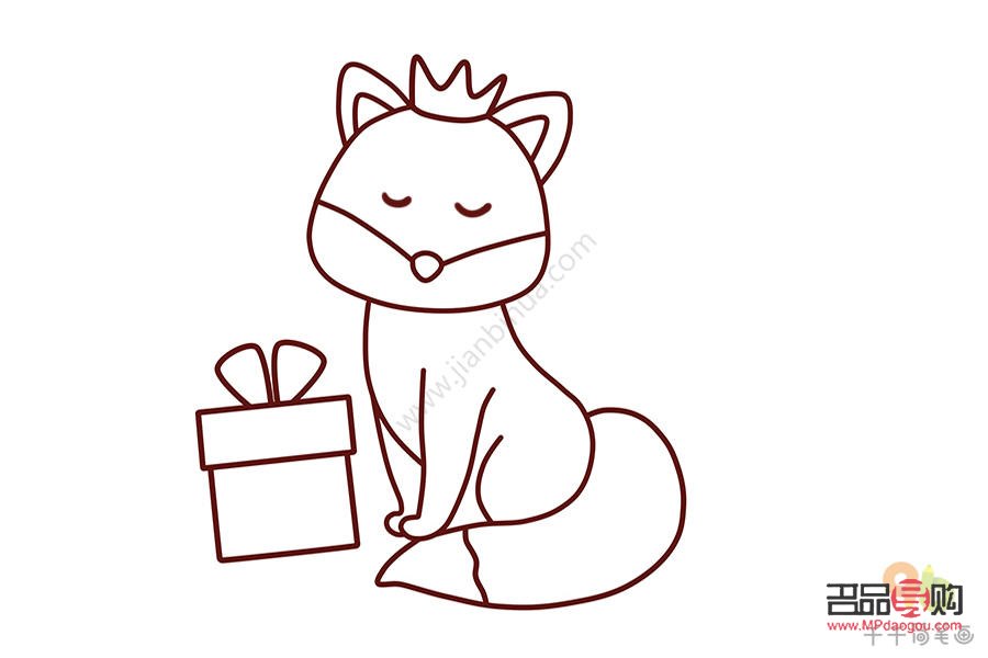 简单的至尊礼物怎么画(简单的至尊礼物怎么画好看)