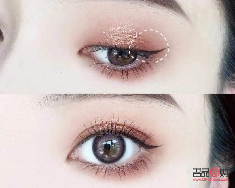 洗眼线一次效果图展示及详细解析
