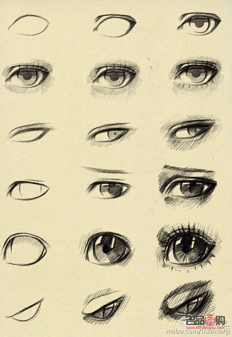 二次元男生眼睛画法全解析