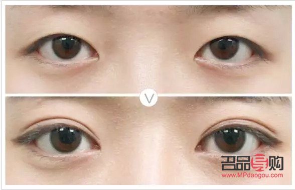 单眼皮与内双眼皮对照图(单眼皮与内双眼皮对照图片)