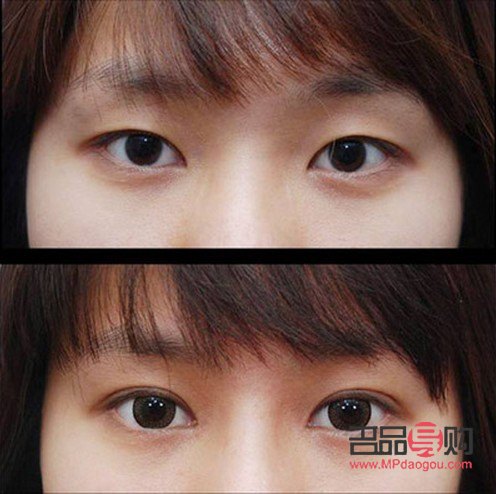 单眼皮与内双眼皮对照图(单眼皮与内双眼皮对照图片)
