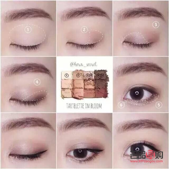 化眼影妆的正确步骤详解，打造迷人电眼