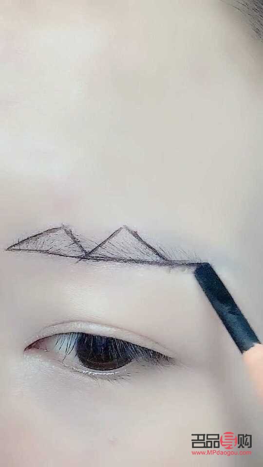 彩妆怎么画眉好看