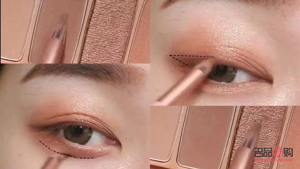 眼影和眼线的先后顺序图片(眼影和眼线的先后顺序图片对比)