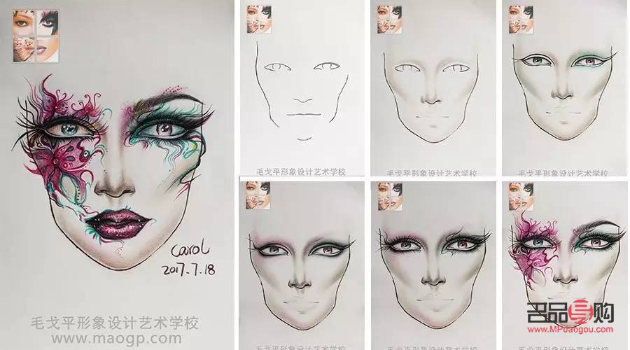 <h3>彩妆图案怎么画——详细步骤与技巧分享</h3>