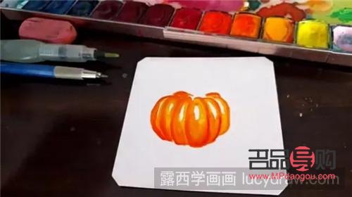 彩妆南瓜怎么画(彩妆南瓜怎么画好看)