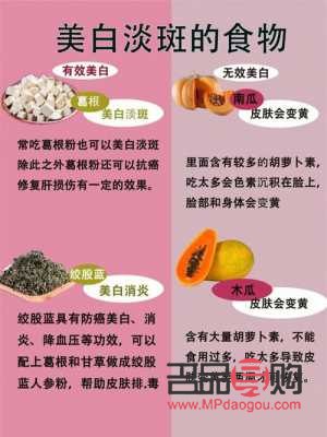 美容去斑吃什么好(美容去斑吃什么好得快)