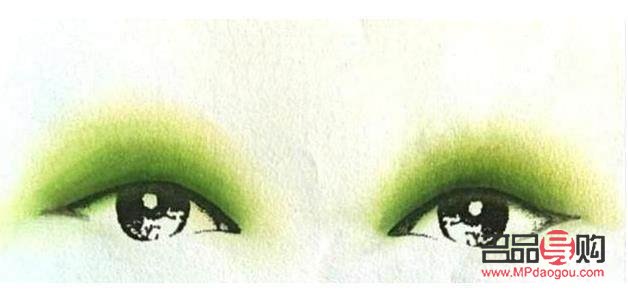 儿童眼影怎么画好看图片简单