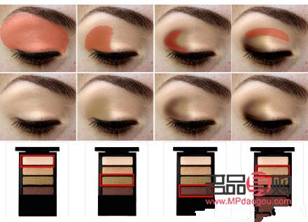 彩妆眼影怎么画法(彩妆眼影怎么画法视频)