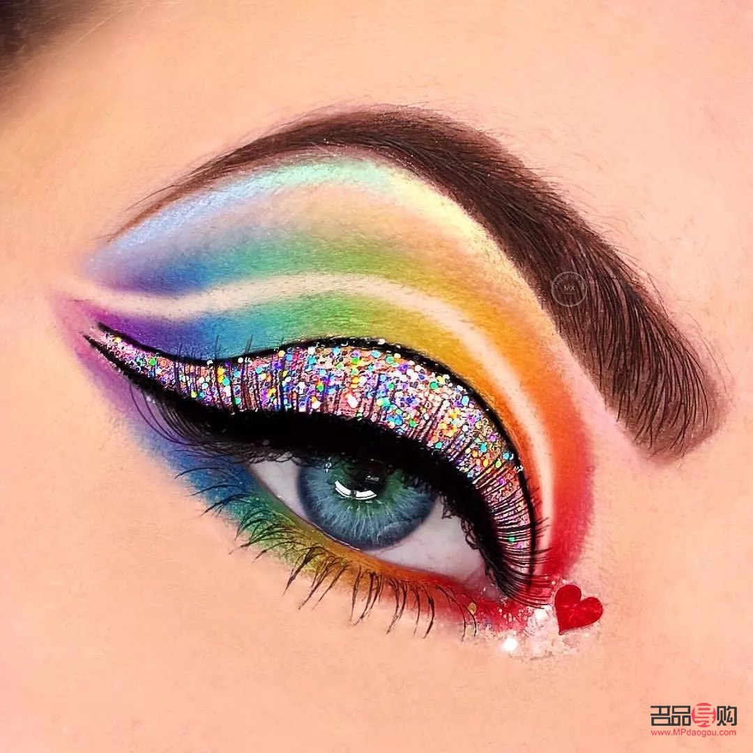 彩妆彩虹怎么画(彩妆彩虹怎么画好看)