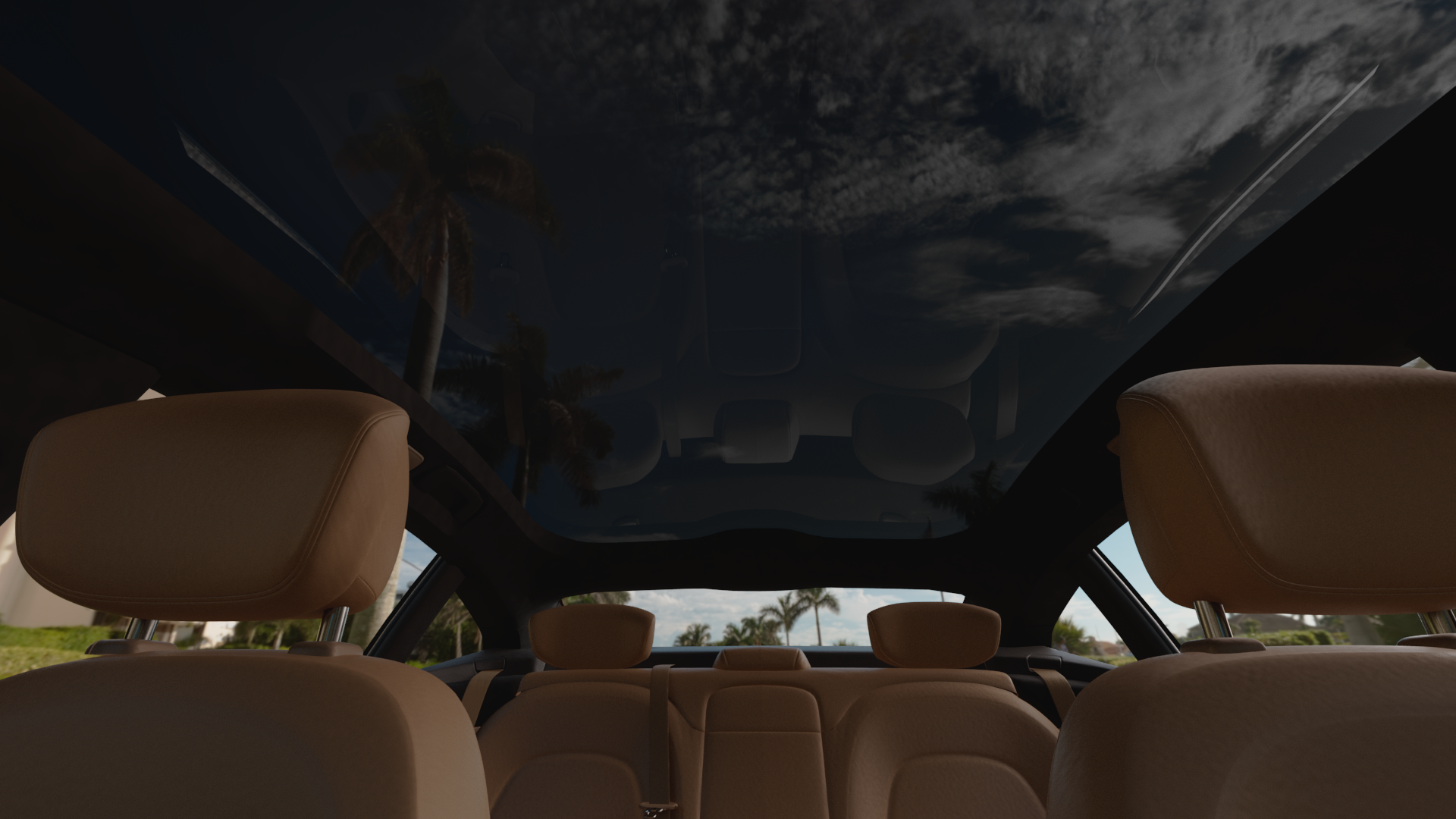 全景天幕太热怎么办？EC智能调光技术彻底解决夏日暴晒难题