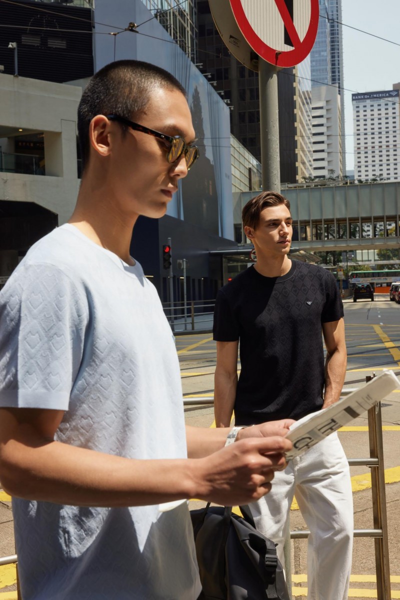 七匹狼商旅T恤实拍效果图