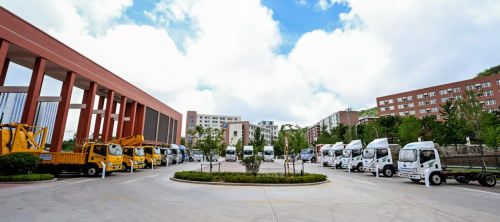 一汽解放新型商用车展示