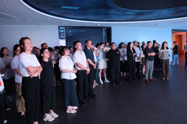 企业代表现场交流