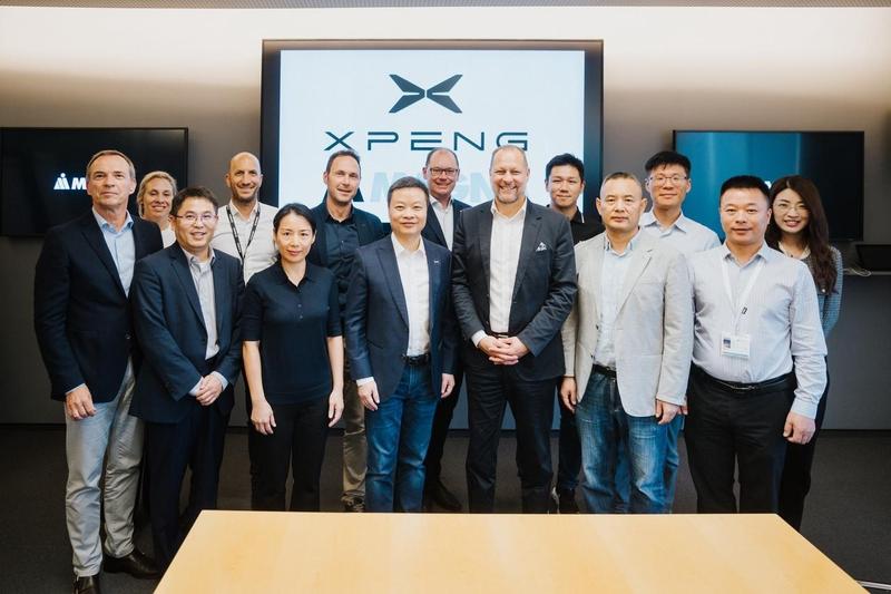 小鹏G9生产线调试现场