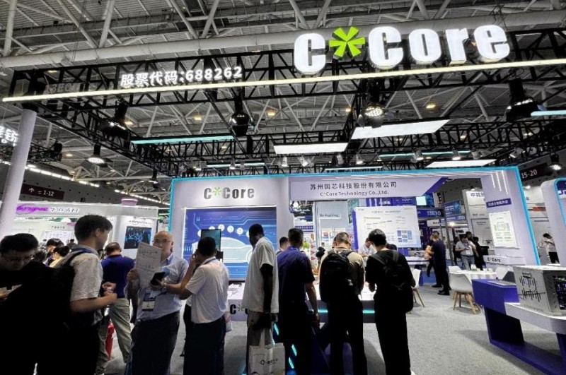 国芯科技携AI MCU 芯片 CCR4001S亮相SEMI-e，赋能端侧智能多场景落地