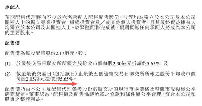首程控股配售解析：溢价发售，背后透露着强大的定价权