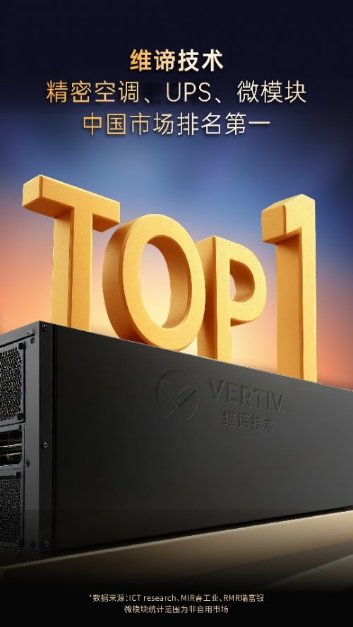 全链能力领跑算力时代，维谛技术稳居精密空调、UPS、微模块三大市场